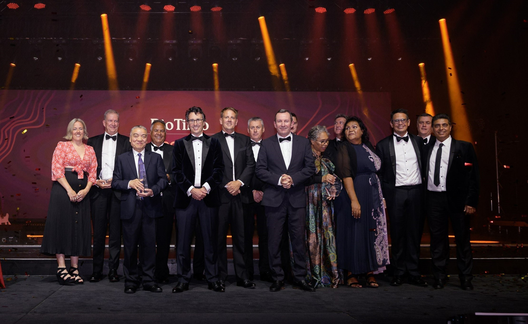 Winners of the 2023 Rio Tinto Supplier Awards
